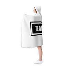 Load image into Gallery viewer, Team No Boss Lifestyle | Relaxing Black Hooded Blanket