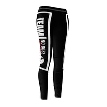 Load image into Gallery viewer, Team No Boss Lifestyle | Women's Athletic Comfy Black Leggings
