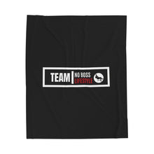 Load image into Gallery viewer, NBL Nation Hustle Gear | TNBL | Plush Velveteen Blanket
