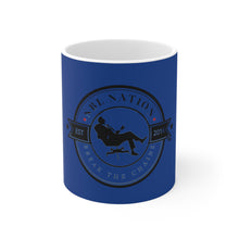 Load image into Gallery viewer, NBL Nation | White Ceramic Coffee Mug
