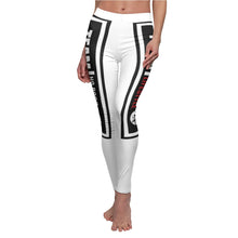 Load image into Gallery viewer, Team No Boss  Lifestyle | Women's Athletic Comfy White Leggings

